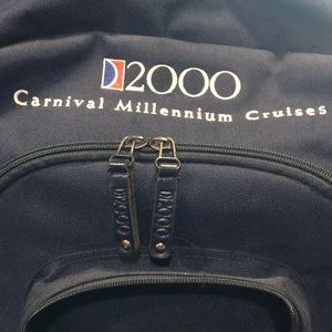 2000 Carnival Miillennium Cruise Backpack